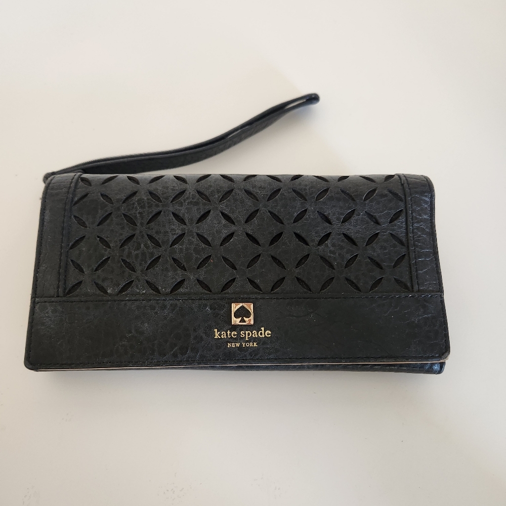 Kate Spade New York Wallet Wristlet Black